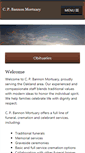 Mobile Screenshot of cpbannonmortuary.com