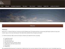 Tablet Screenshot of cpbannonmortuary.com